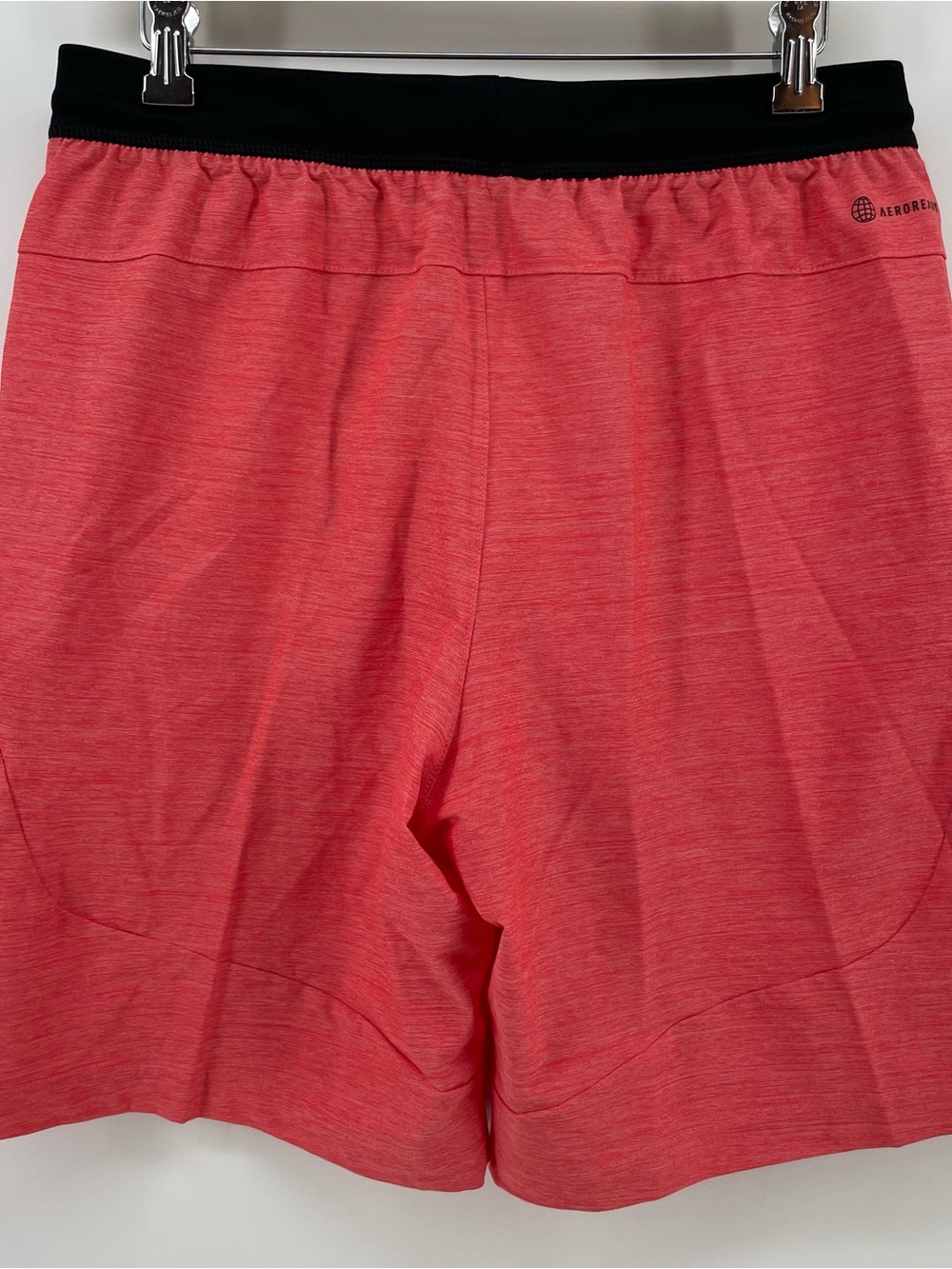NEW Adidas Men’s Axis Woven 3.0 Aeroready Athletic Training Shorts Coral Pink M - Picture 3 of 4